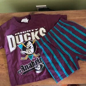 Mighty Ducks - Toddler tshirt and shorts set